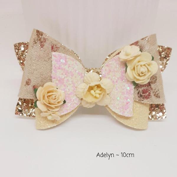 Gold Adelyn bow