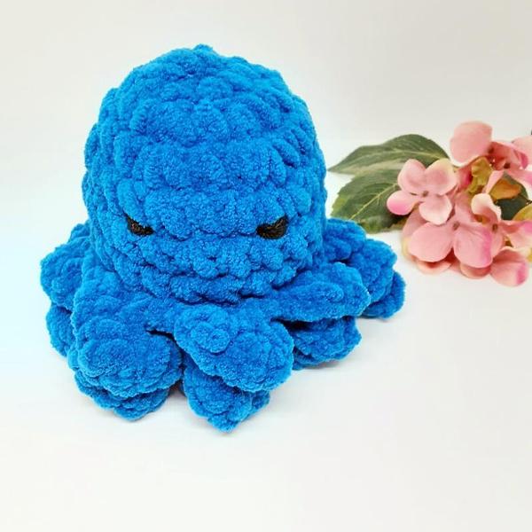 Ollie the octopus blue