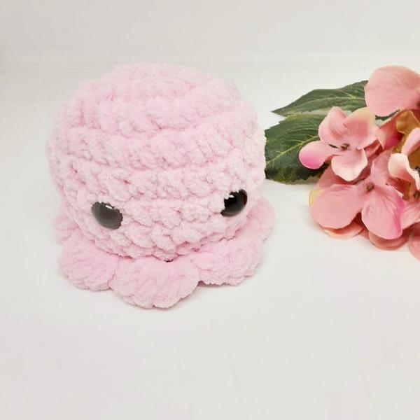 Ollie the octopus pink